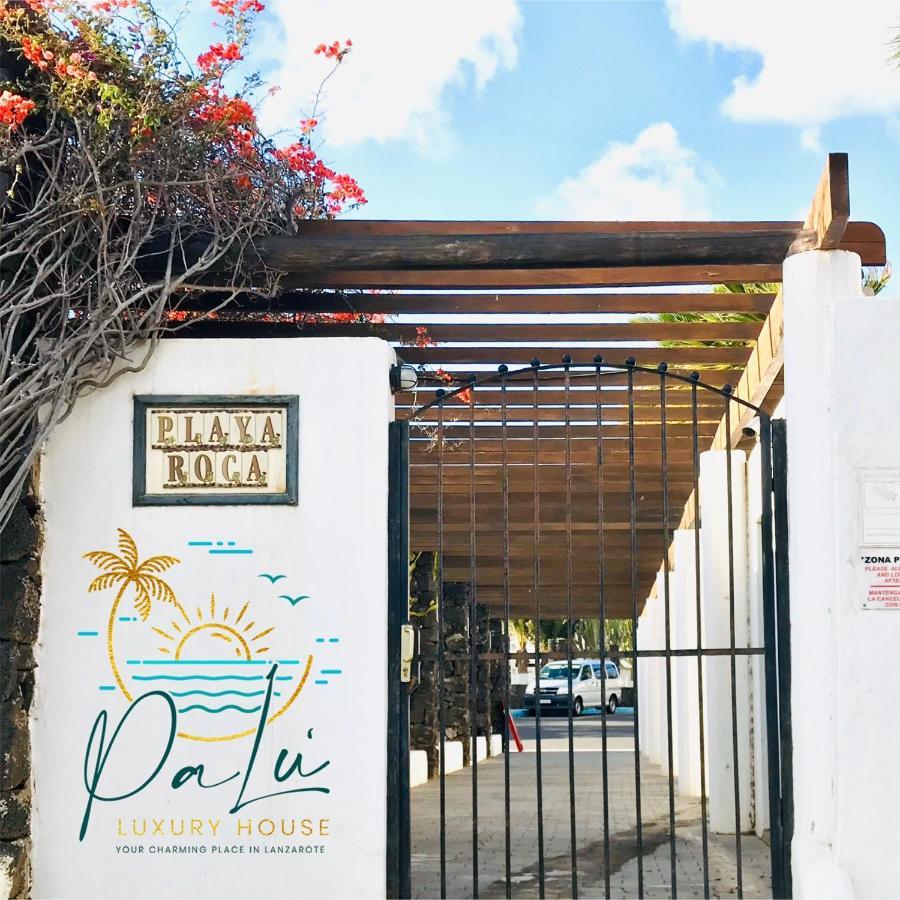 Luxury Sea Apartment Lanzarote Palu Holiday House Costa Teguise Exterior foto